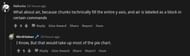 Shown: An interesting question (Image via Reddit)